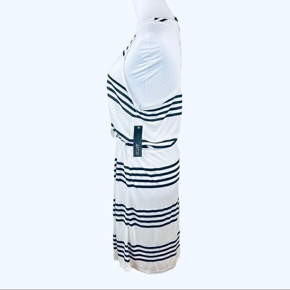 Apt 9 Black And White Sleeveless Razorback Dress, Size M, NWT - Picture 3 of 10